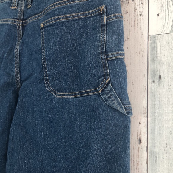 C.E.Schmidt Carpenter Boot Cut Knee Pad Pocket Work Jeans 8 - Picture 6 of 13